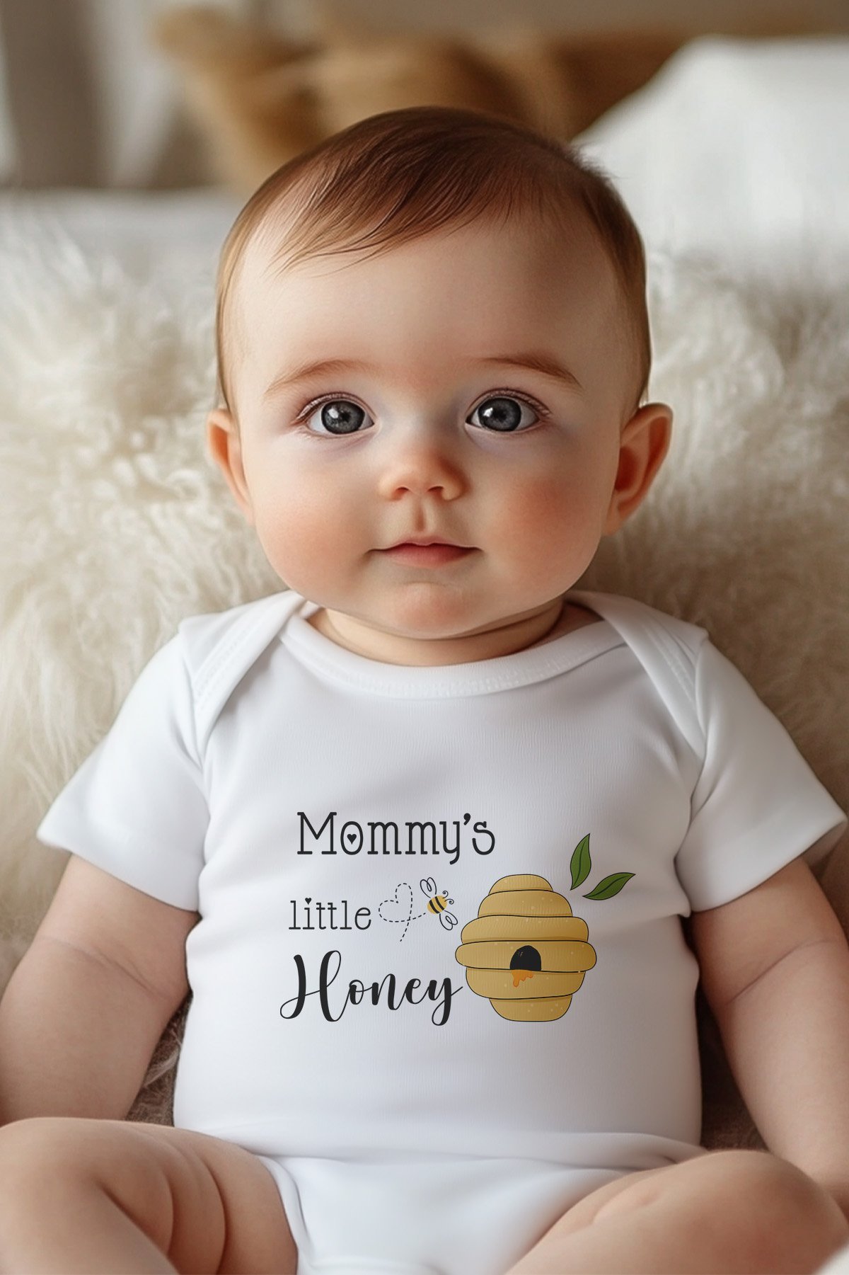 Mommy's Honey Kısa / Uzun Kol Çıtçıtlı Bebek Body