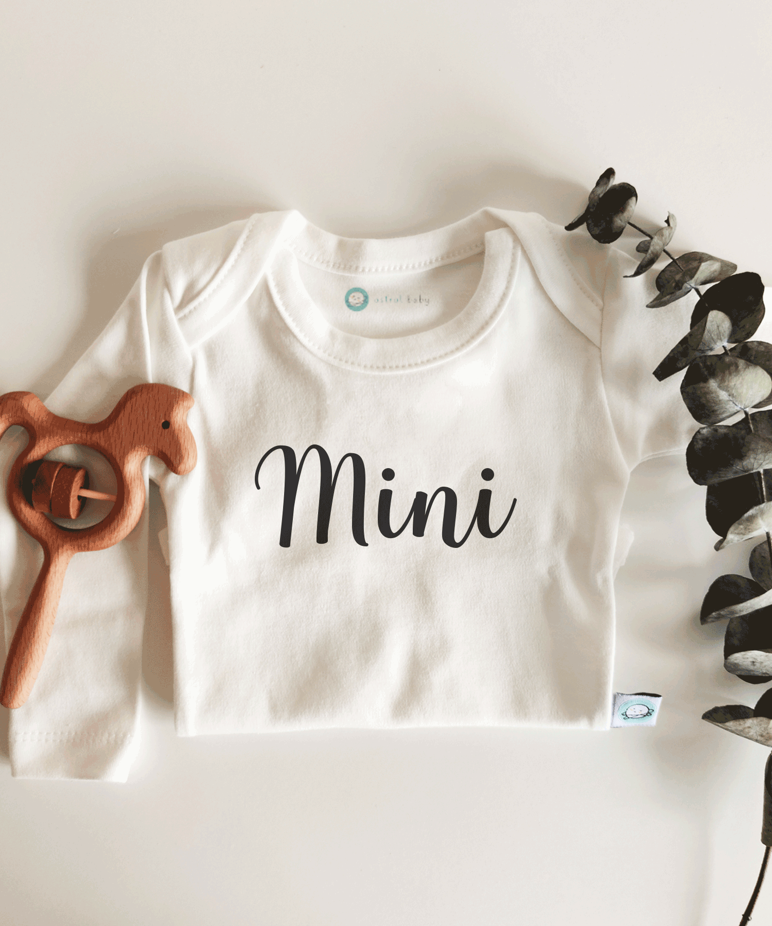 Mini Kısa / Uzun Kol Çıtçıtlı Bebek Body