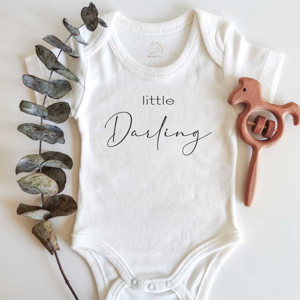 Little Darling Kısa / Uzun Kol Çıtçıtlı Bebek Body