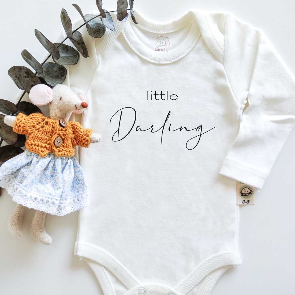 Little Darling Kısa / Uzun Kol Çıtçıtlı Bebek Body